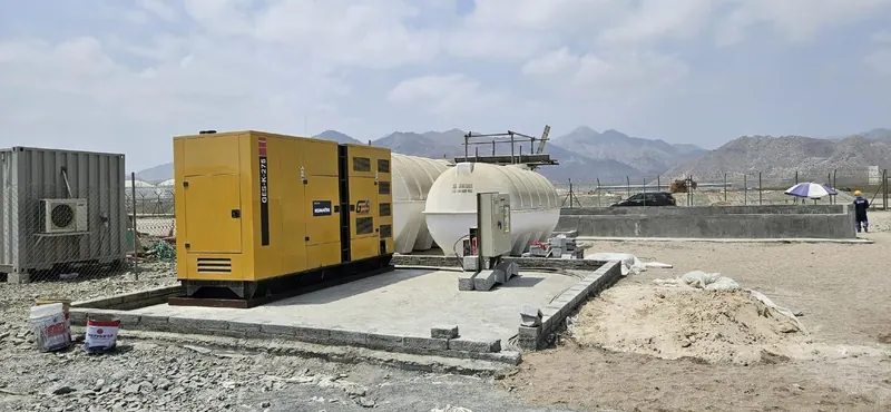 Building exterior, interiors and visible site installations